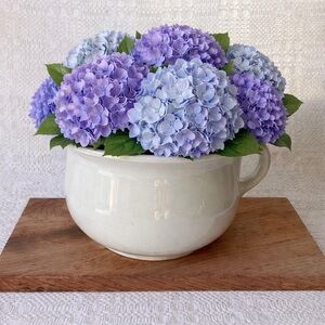 Antique 1800s Ironstone Chamber Pot C S Co. Extra Quality 5.25" Tall